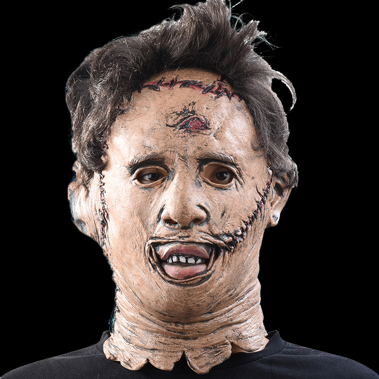 ػ罺   л   ũ  ȭ ڽ ҷ ǻ ǰ 峭 Ƽ ũ/The Texas Chainsaw Massacre Leatherface Masks Scary Movie Cosplay Halloween Costume Props